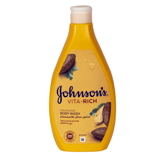 46008295_Johnsons Vita Rich Nourishing Body Wash With Cocoa Butter -250ml-500x500